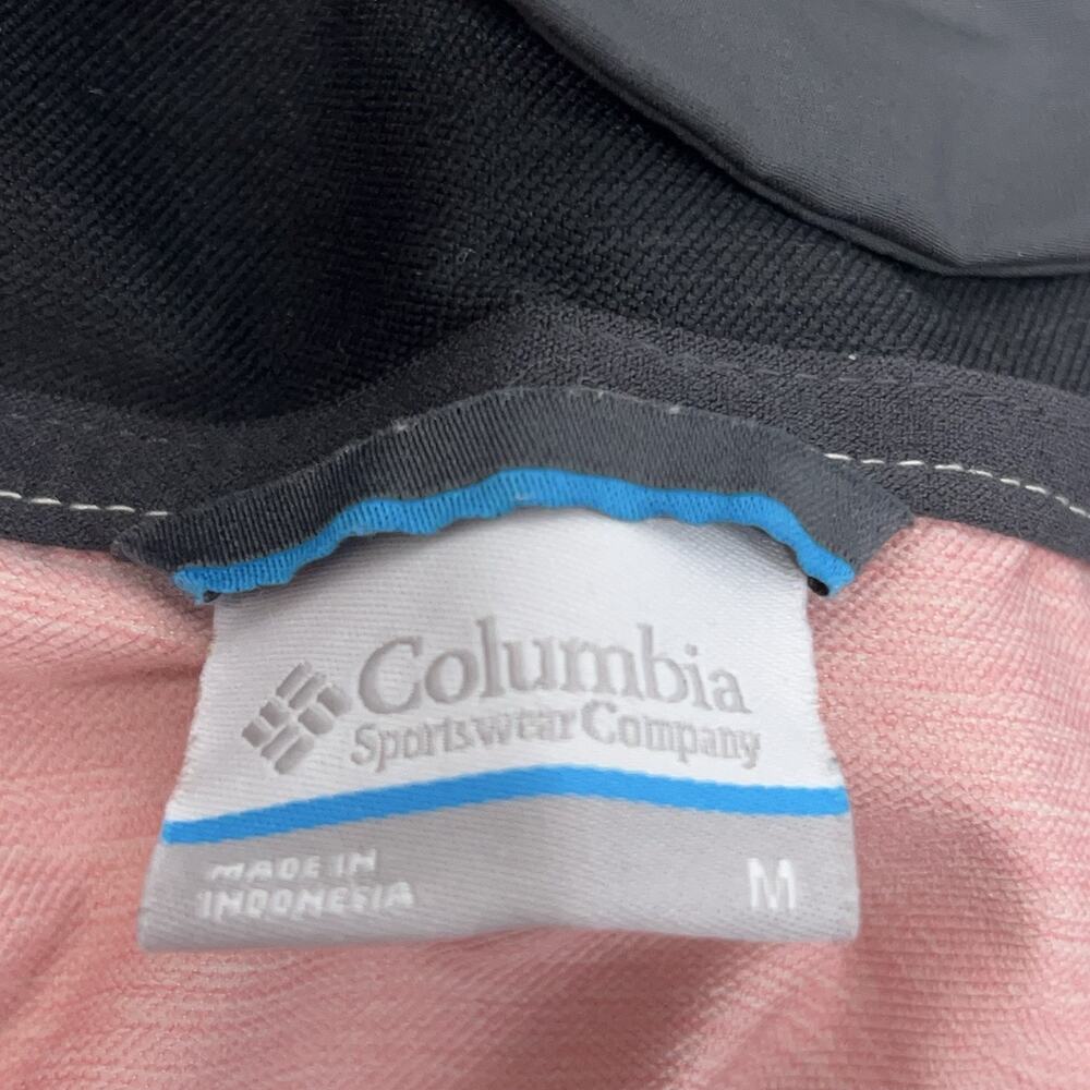 COLUMBIA Slick Creek Softshell Jacket 1900571 Mens M Biege Grey Hooded Windbreak - Picture 6 of 11